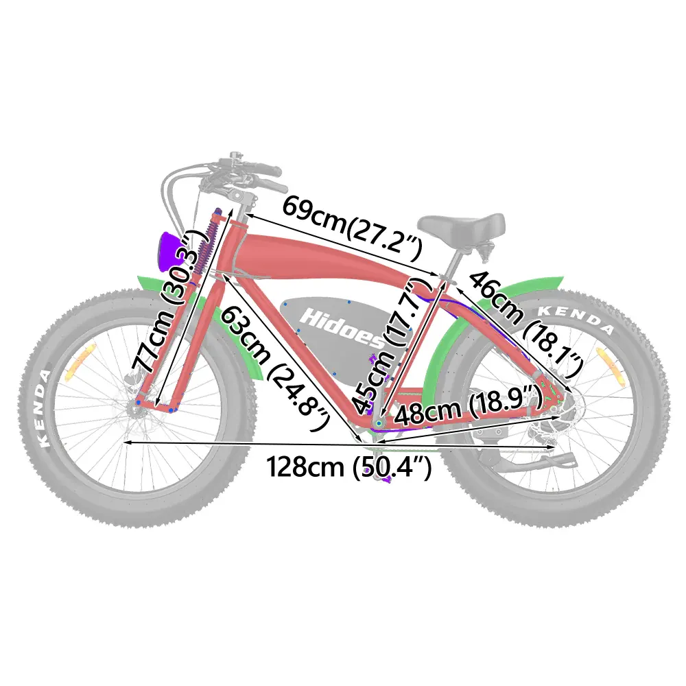Hidoes B3 Fat Tyre Electric Bike image 10