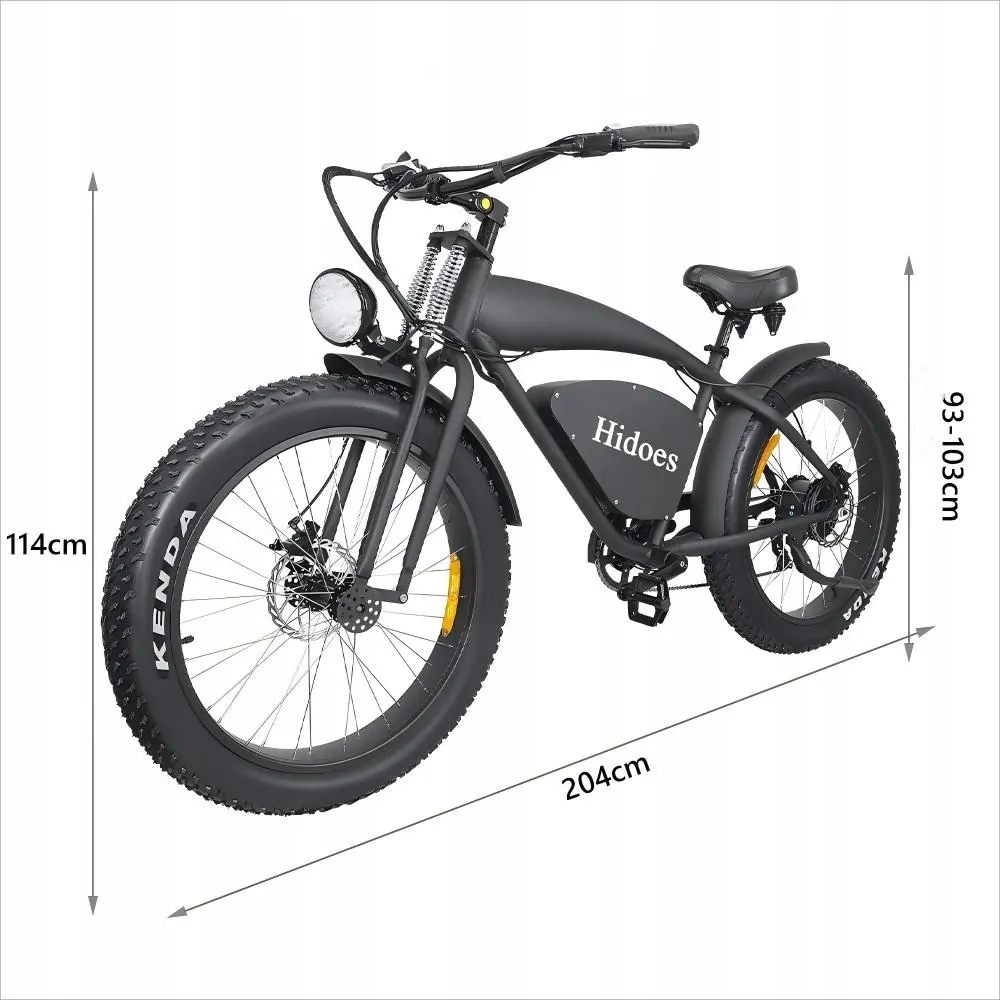 HIDOES B3 Fat Tire Electric Bike image 3
