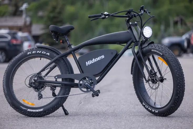 HIDOES B3 electric bike brand logo on frame