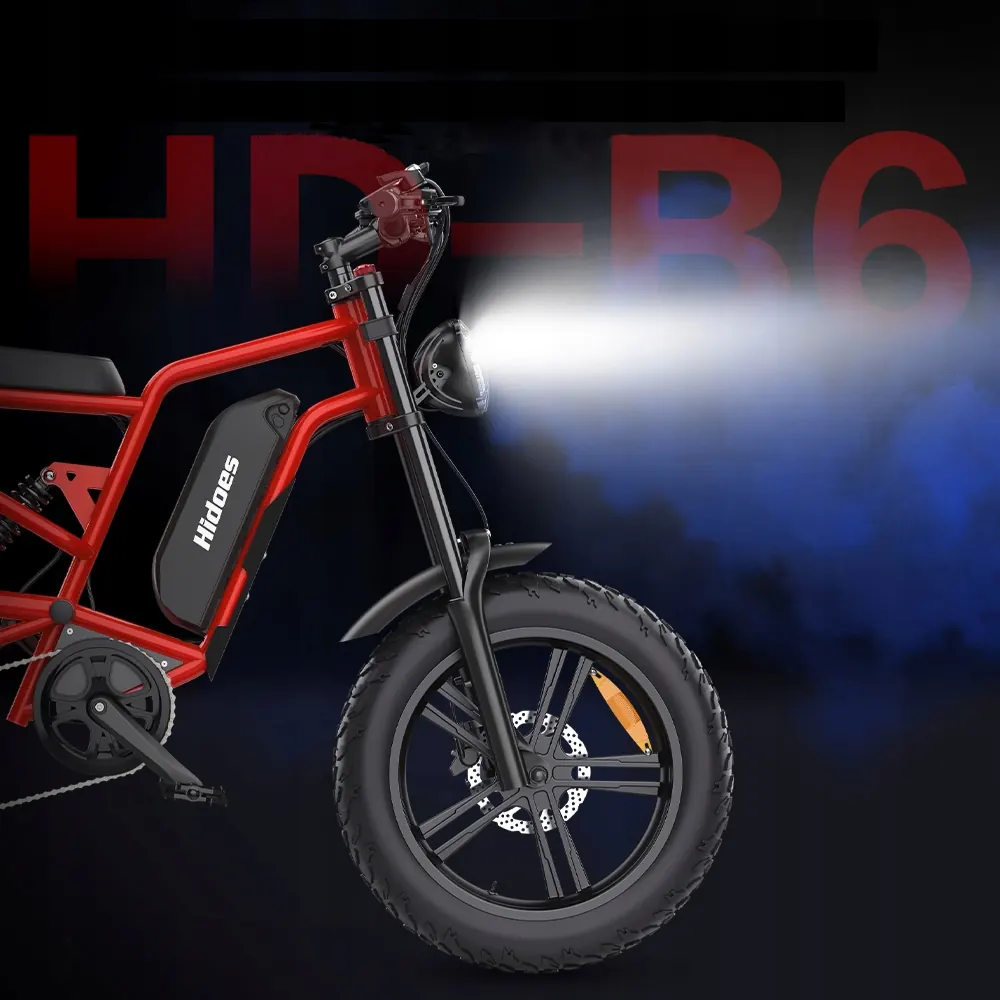 Hidoes B6 electric bike aluminium frame lightweight and durable