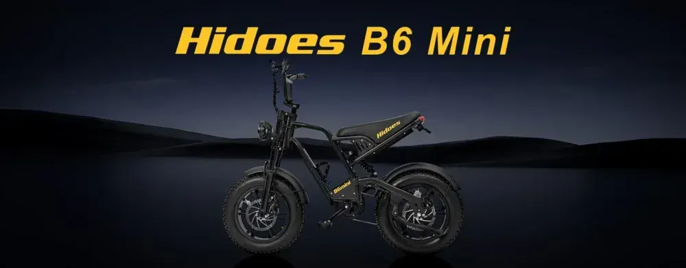 Hidoes B6 Mini Folding Electric Bike view 9