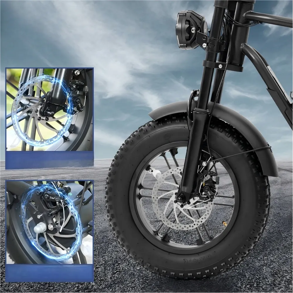 Hidoes B6MINI electric bike brand logo on frame