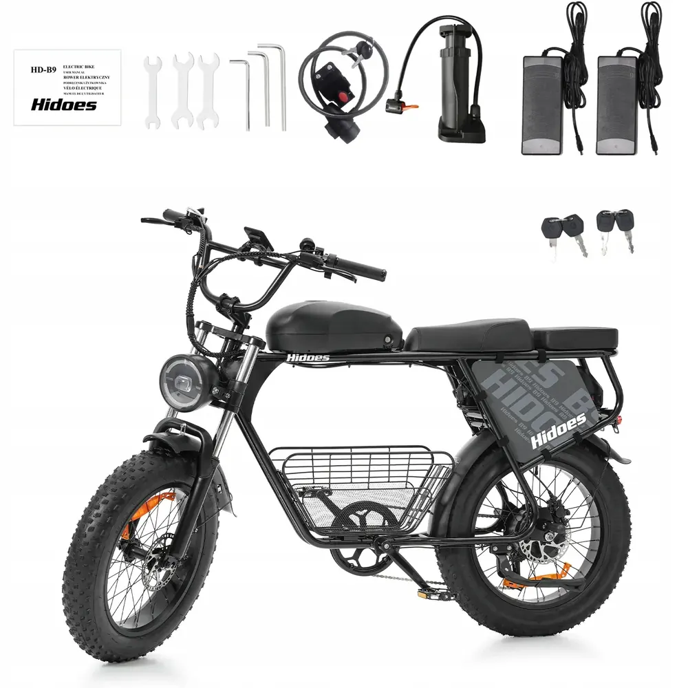 HIDOES B9 Fat Tire Electric Bike image 4