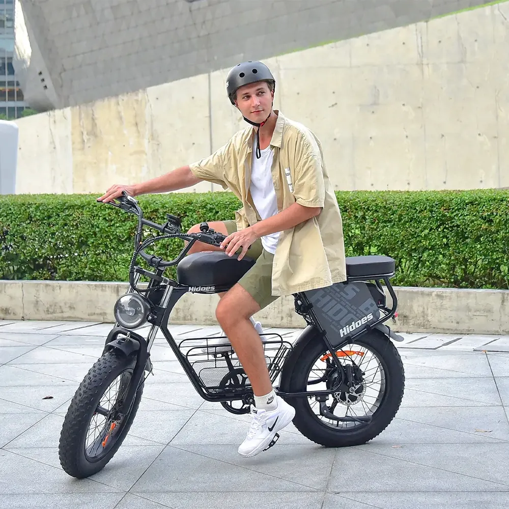 Hidoes B9 electric bike 1000W 48V 33.8Ah with fat tires and hydraulic brakes