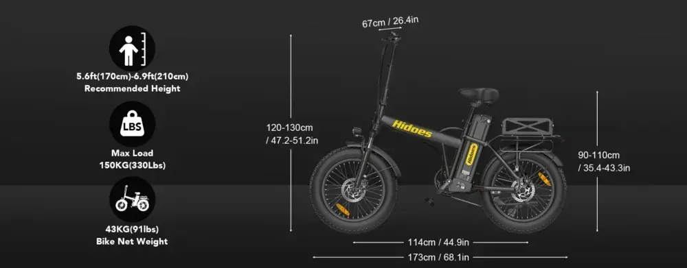 Hidoes F3 PRO Cargo Electric Bike image 10