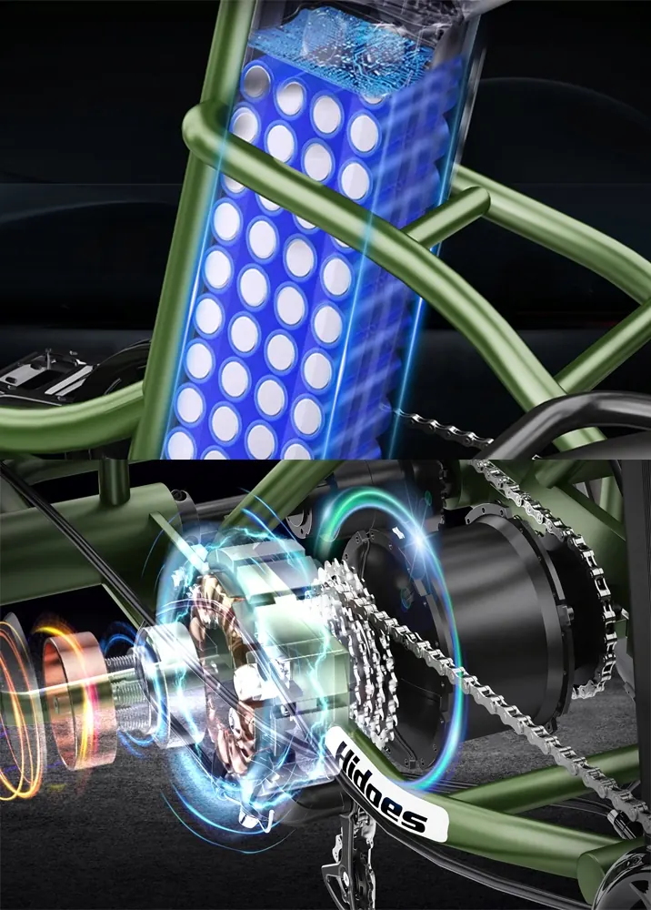HIDOES HD-ET1 All-Terrain Electric Bike image 8