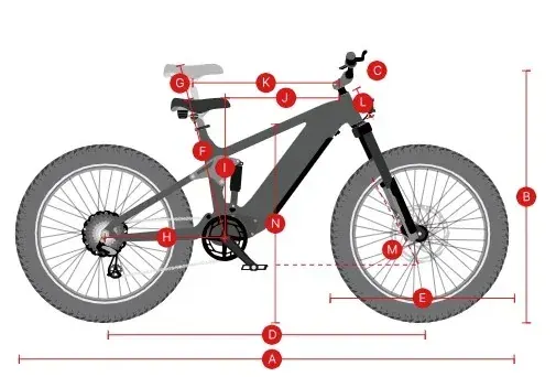 Himiway D7 (Cobra) full side view with fat tires and full suspension