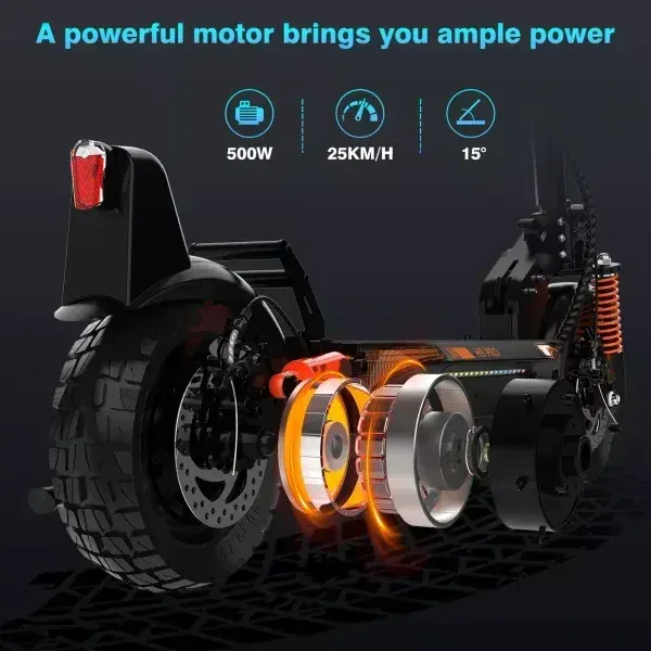 HITWAY H9 battery pack, 48V 15.6Ah, mounted under deck, charging port visible