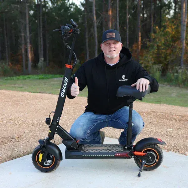 Ienyrid M4 Pro S+ Max folded aluminum frame, compact for commuting and storage