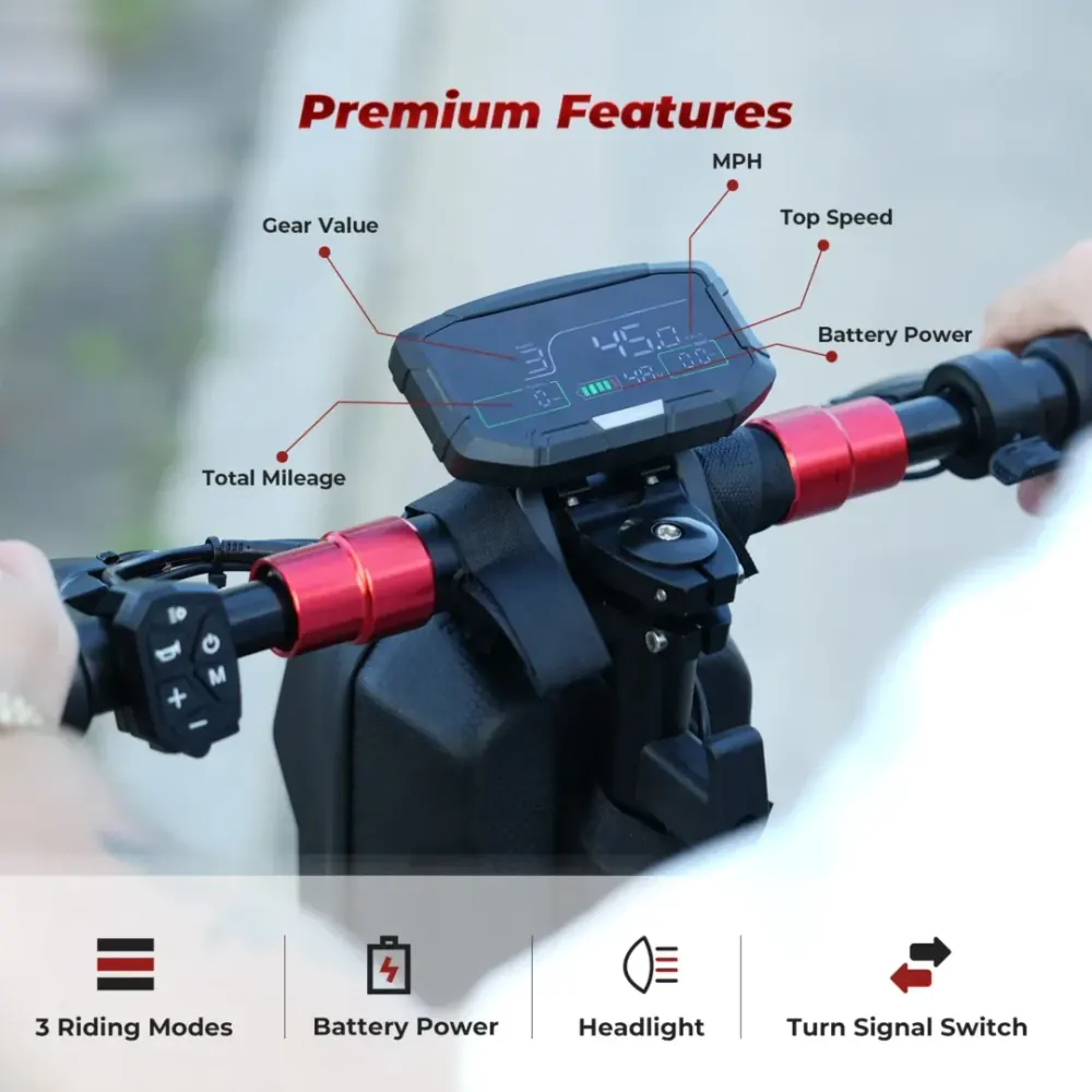isinwheel GT2 Off Road Electric Scooter image 10