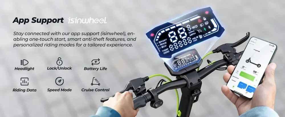 isinwheel S10MAX Electric Scooter image 7