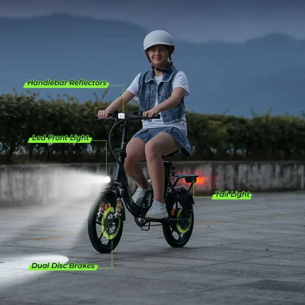 isinwheel U4 Foldable Step-thru Electric Bike image 12