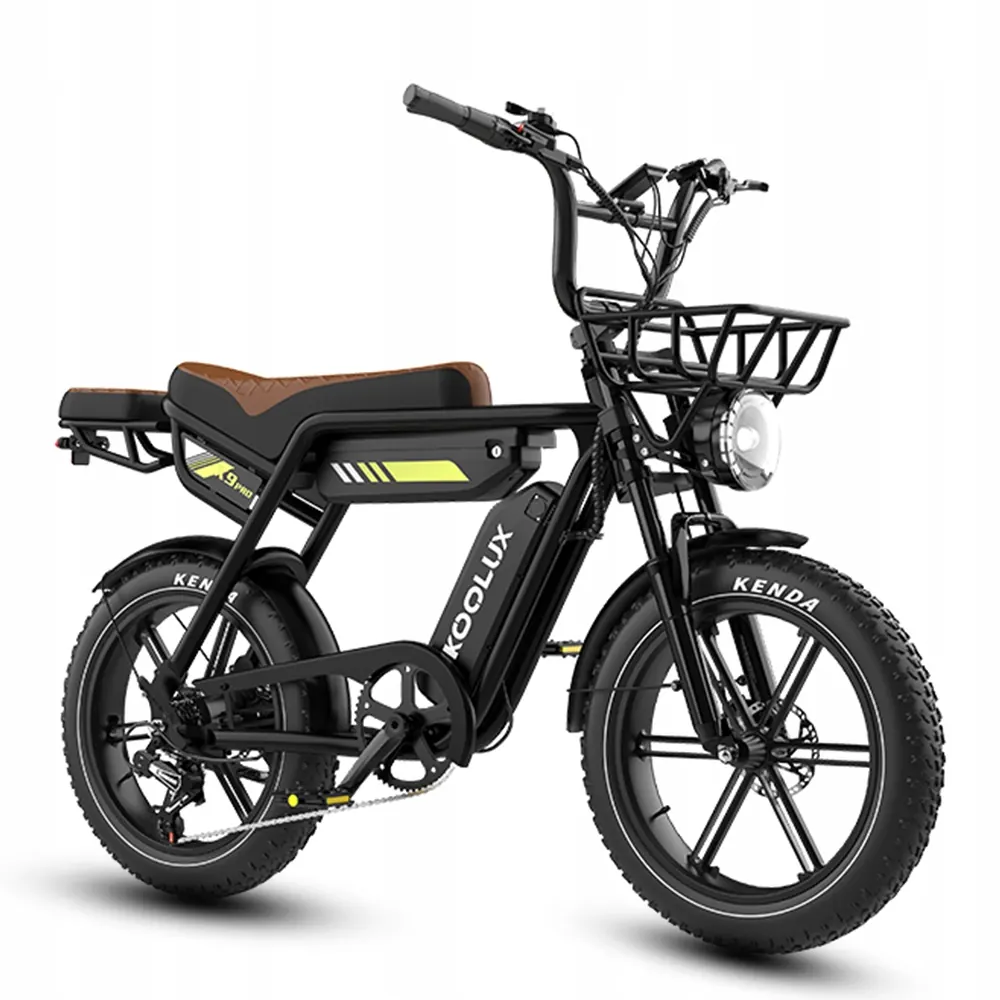 KOOLUX X9 PRO 750W electric bike with 48V 31.2Ah battery and fat tires