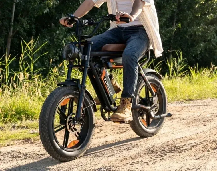KOOLUX electric bike 750W 31.2Ah 50km/h 180km oil brake 20 inch weight 46.5 kg