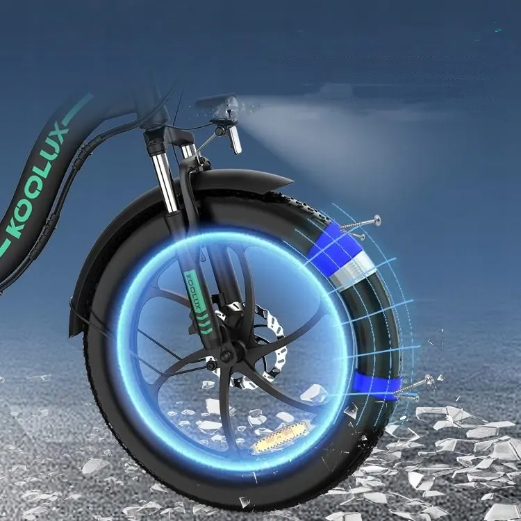 KOOLUX BK6S electric bike with 20-inch wheels and fat tires