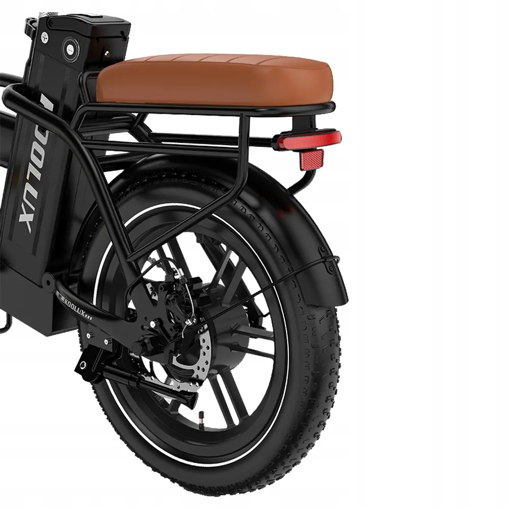 KOOLUX X10 folding e-bike suitable for users 150-180 cm tall with adjustable seat