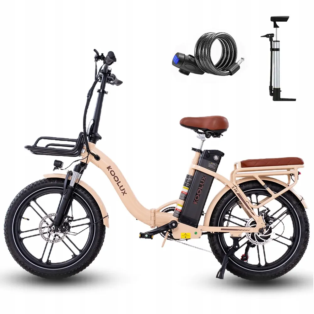 KOOLUX X16 electric bike 20 inch wheels and smartphone app connectivity