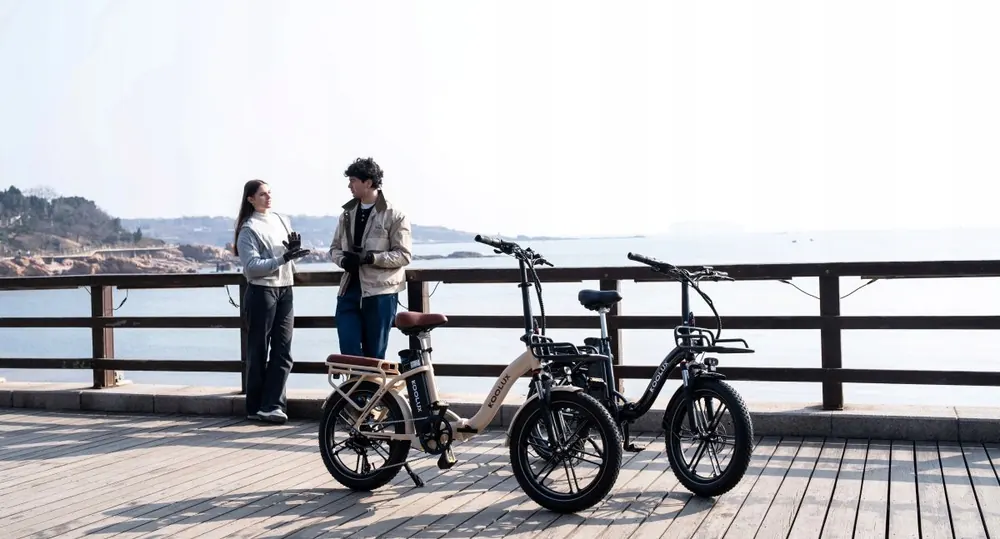 KOOLUX X16 electric bike battery included for long range rides