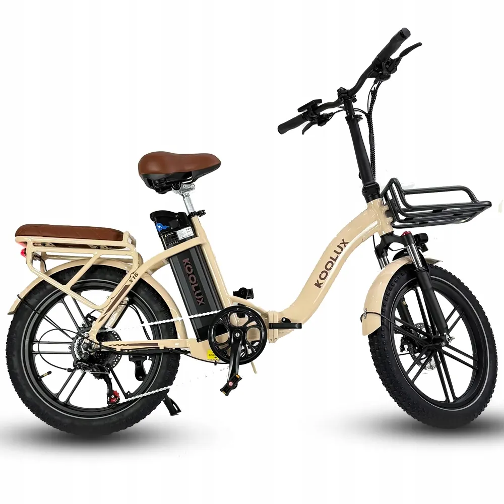 KOOLUX X16 folding electric bike with 500W motor and 48V battery