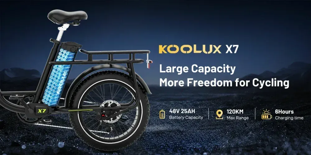 Koolux X7 Folding Electric Bike image 4