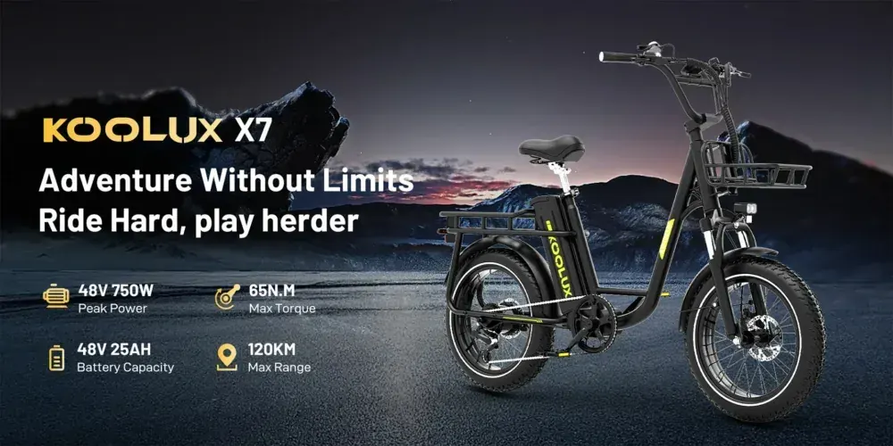 Koolux X7 Folding Electric Bike image 5