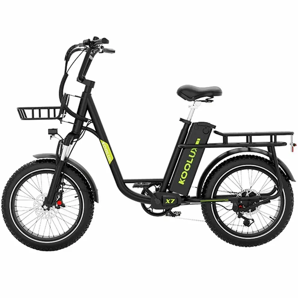 Koolux X7 Folding Electric Bike, product photo