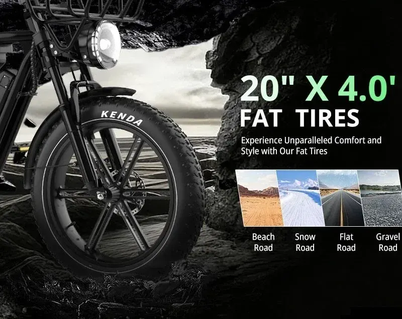 Koolux X9 Pro Fat Tire Electric Bike image 7