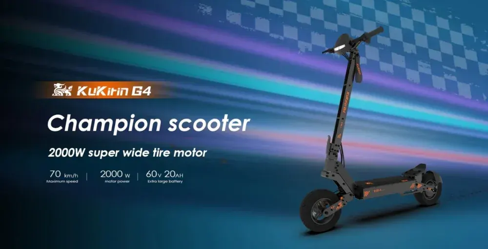 Kukirin G4 High-Performance Electric Scooter image 3