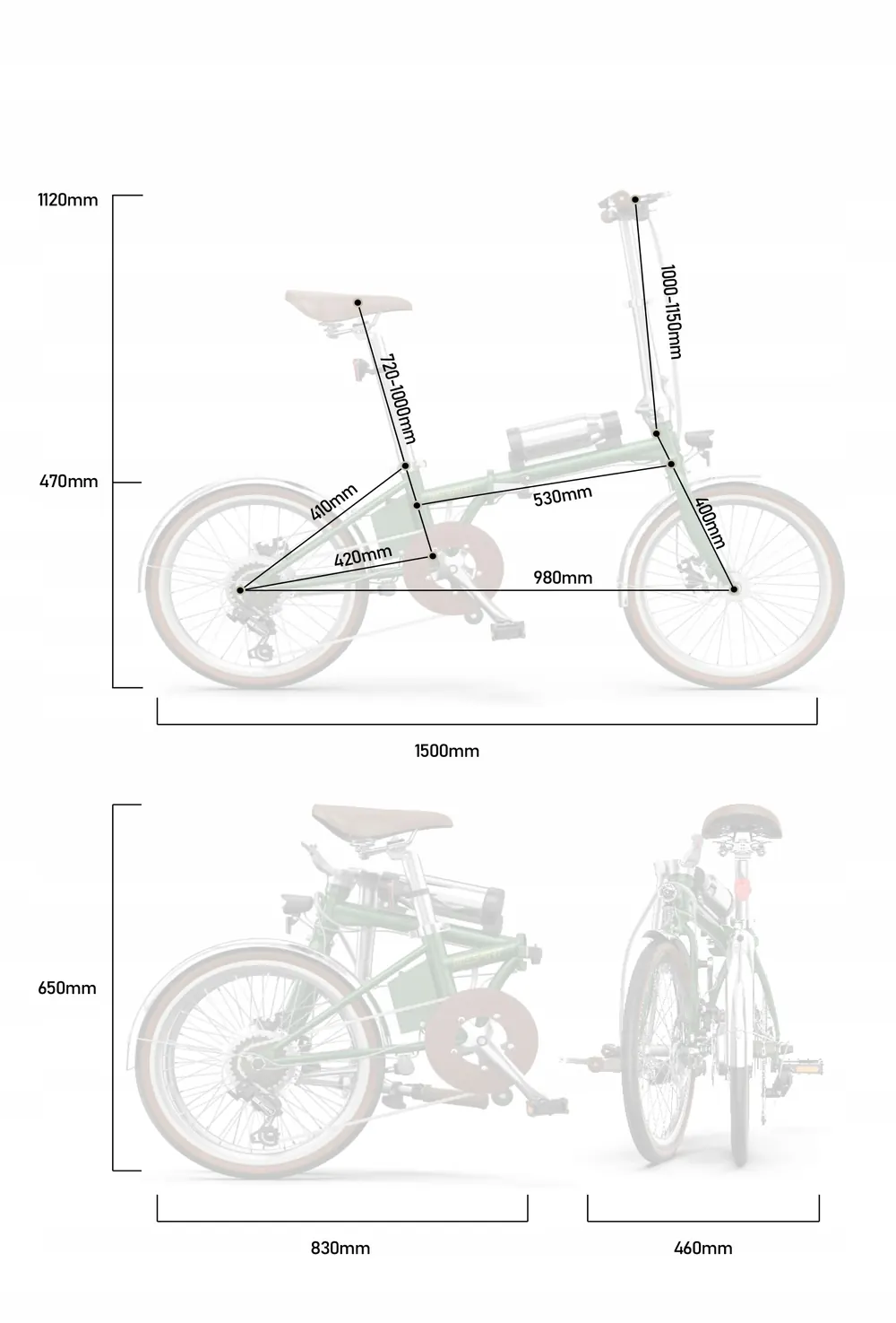 ONESPORT OT02 PRO Urban Electric Bike image 13