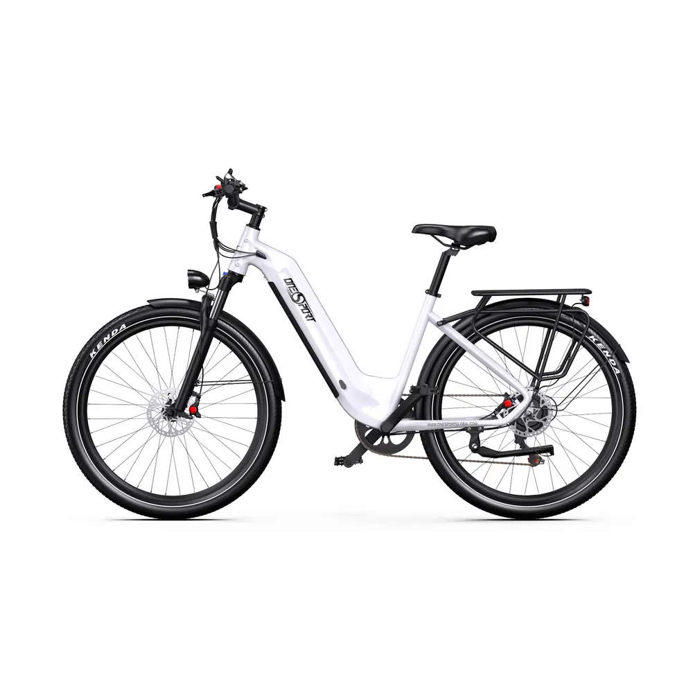Onesport OT05 250W 36V 18.2Ah battery 27.5-inch e-bike white