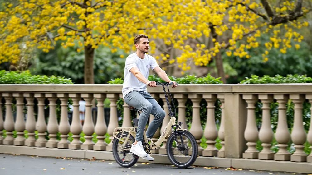 ONESPORT OT16-2 electric bike suitable for riders 158-198 cm tall