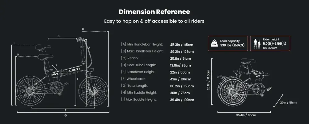 PVY LIBON Folding Electric Bike image 2