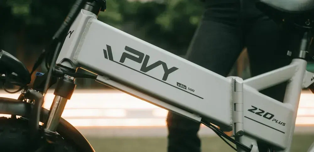 PVY Z20 PLUS folded compactly, ready for storage or transport.