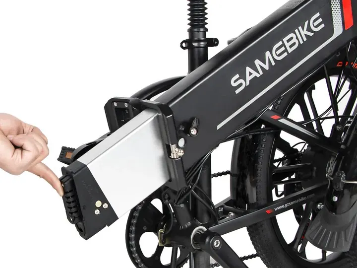 Unisex design of SAMEBIKE 20LVXD30-II folding electric bike