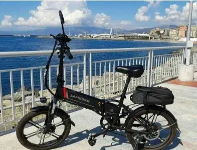 Samebike 20LVXD30-II Folding Electric Mini Bike, product photo