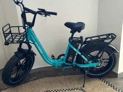 Samebike C05 Pro Step-through Foldable Fat Tire Ebike image 3