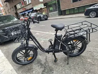 Samebike C05 Pro Step-through Foldable Fat Tire Ebike image 4