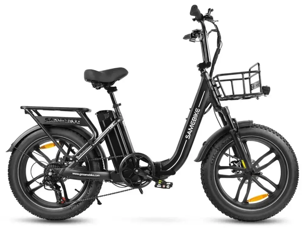 Samebike C05 Pro Step-through Foldable Fat Tire Ebike image 13
