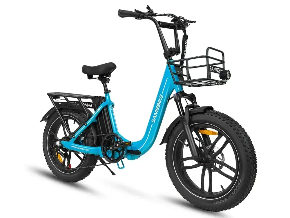 Samebike C05 Pro Step-through Foldable Fat Tire Ebike image 15