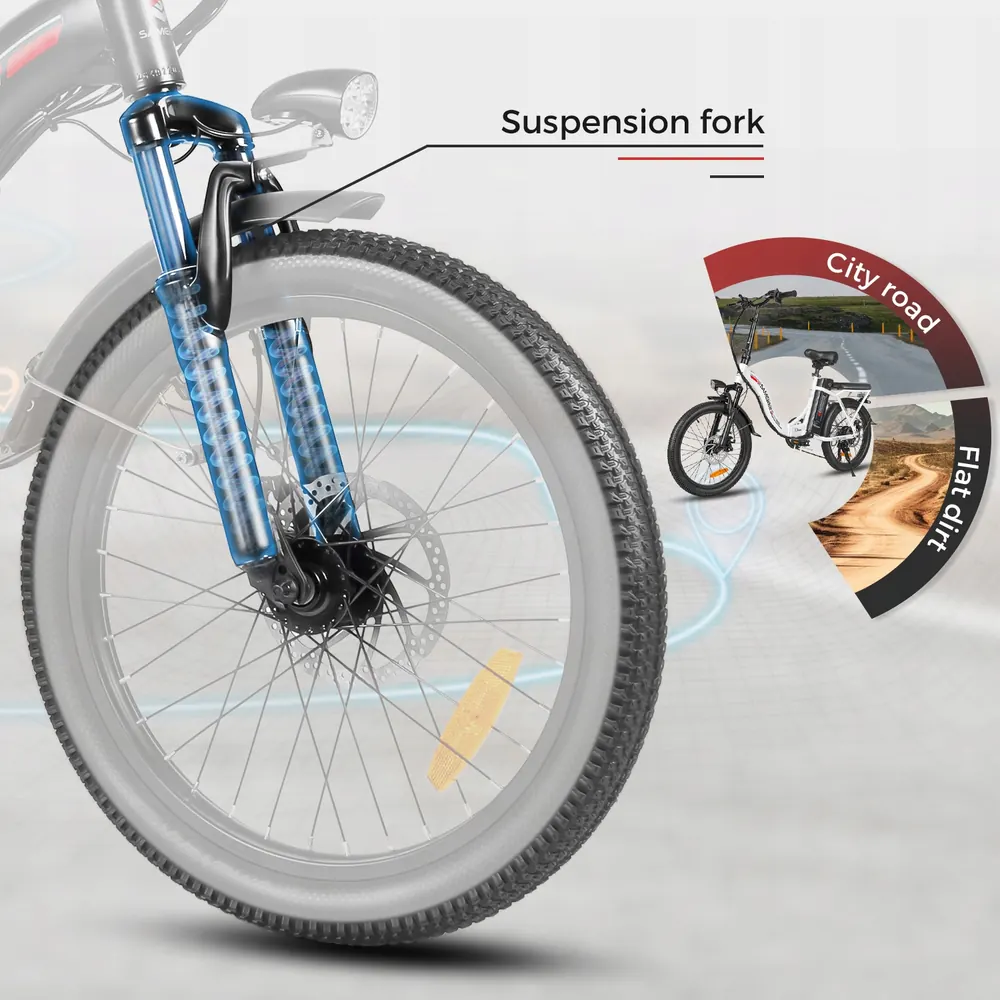 SAMEBIKE CY20 Folding Electric Bike image 12