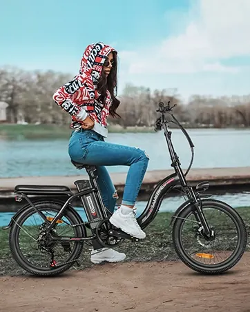 SAMEBIKE CY20 Folding Electric Bike image 5