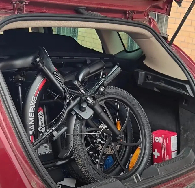 SAMEBIKE CY20 Folding Electric Bike image 9