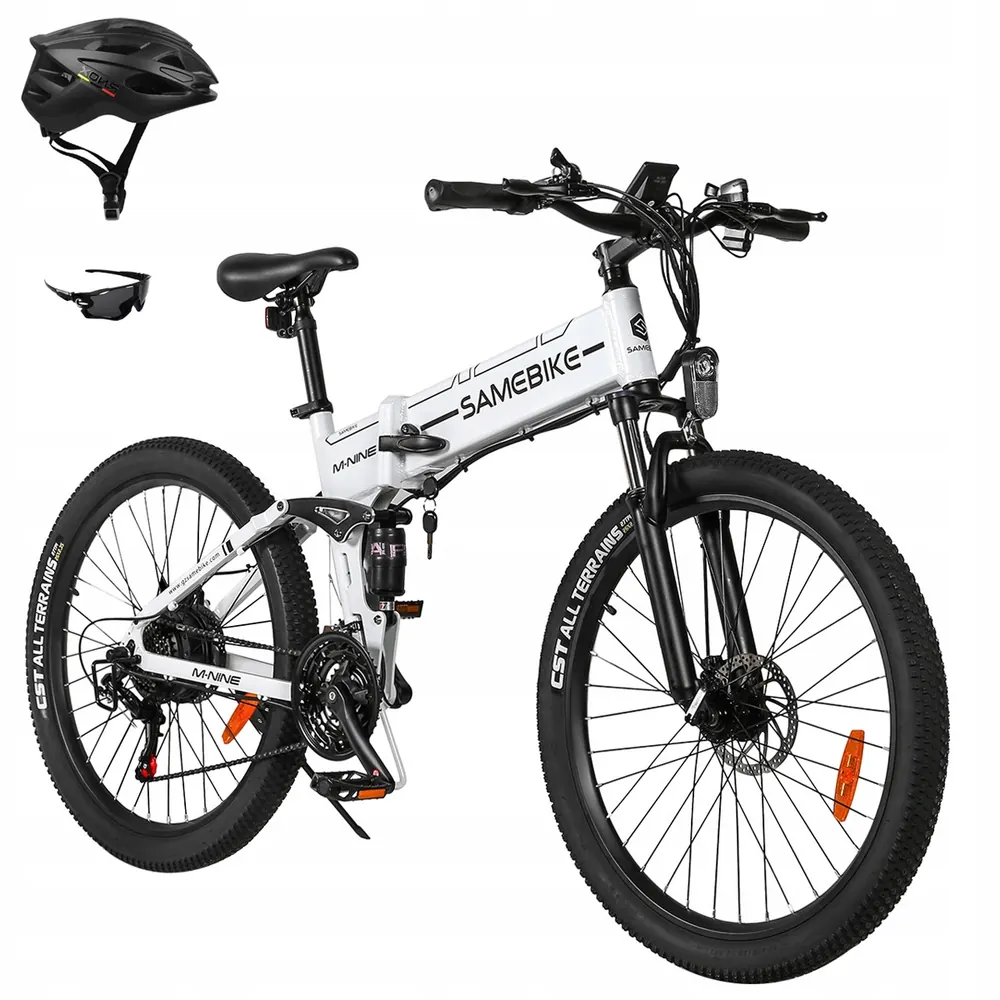 SAMEBIKE LO26-II-FT-YD 900W 48V 14AH folding e-bike full view
