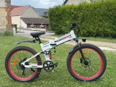 Samebike LO26 Plus Fat Tire Foldable Electric Bike image 4