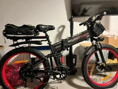 Samebike LO26 Plus Fat Tire Foldable Electric Bike image 6