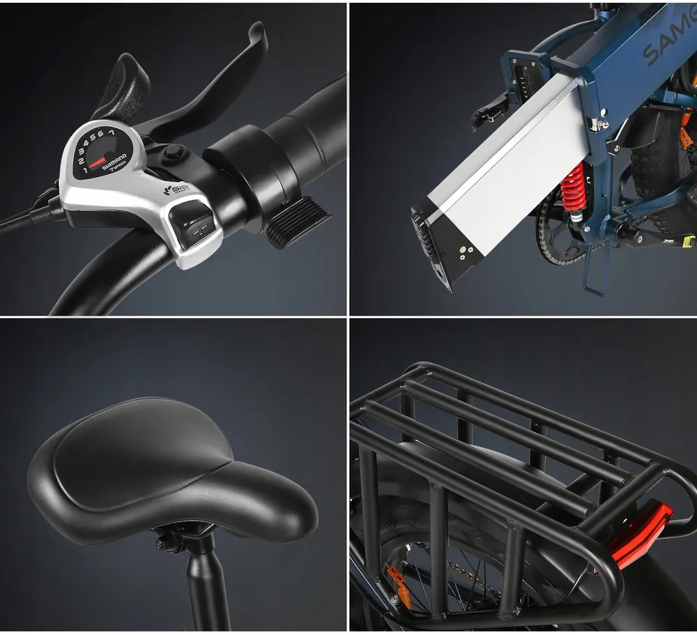 SAMEBIKE RS-A02 PRO Folding Mountain E-Bike image 11
