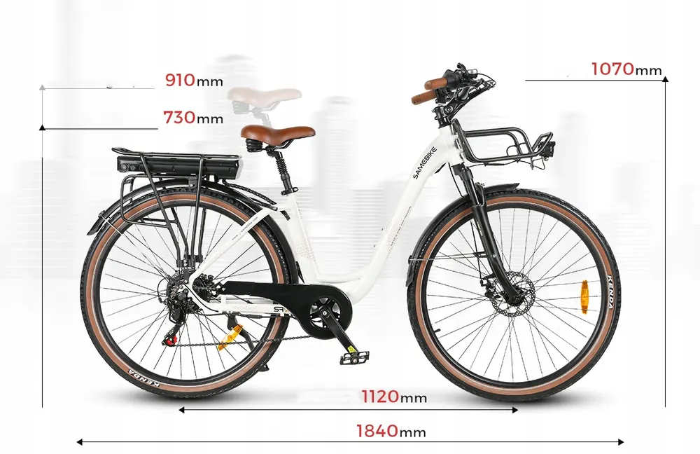 SAMEBIKE RS-A07 City Electric Bike image 11