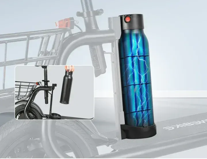 Samebike SM-C01 Foldable Electric Scooter with Seat image 5