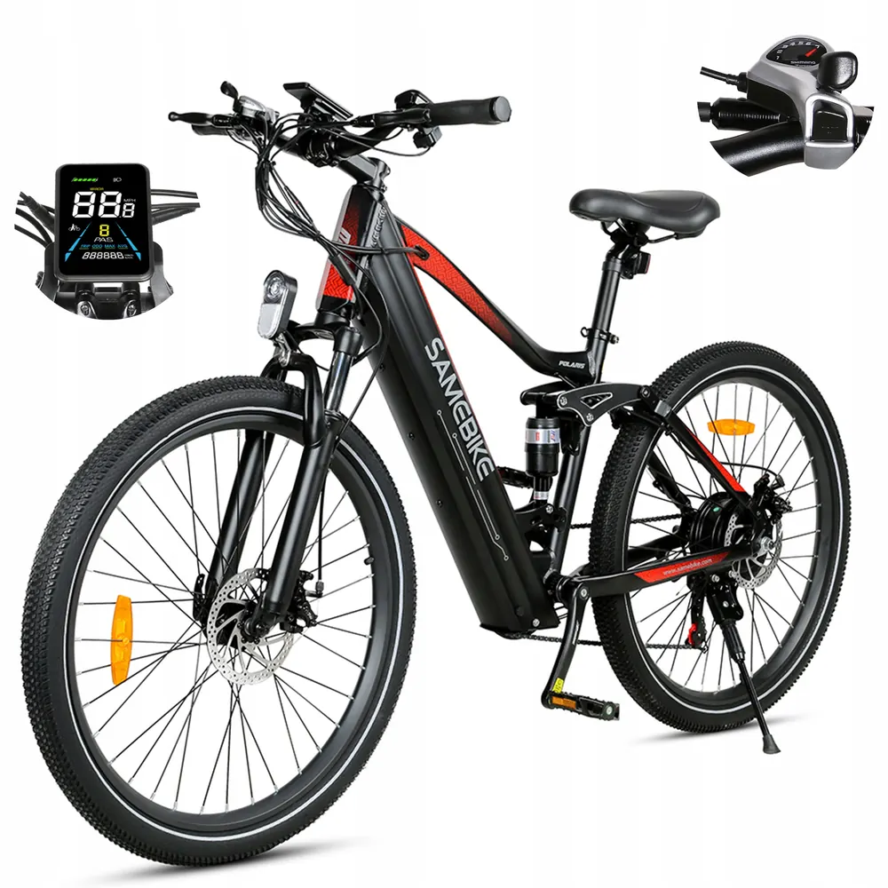 Samebike XD26-II 750W electric bike with hydraulic brakes, top speed 40 km/h