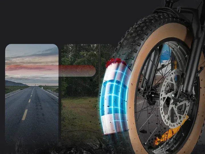Samebike XWLX09-II Fat Tire Mountain Ebike image 7